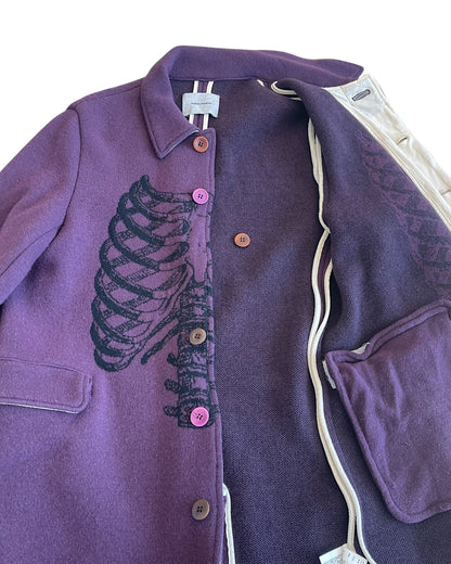 Undercover AW2013 “Anatomicouture” Ribcage Wool Coat