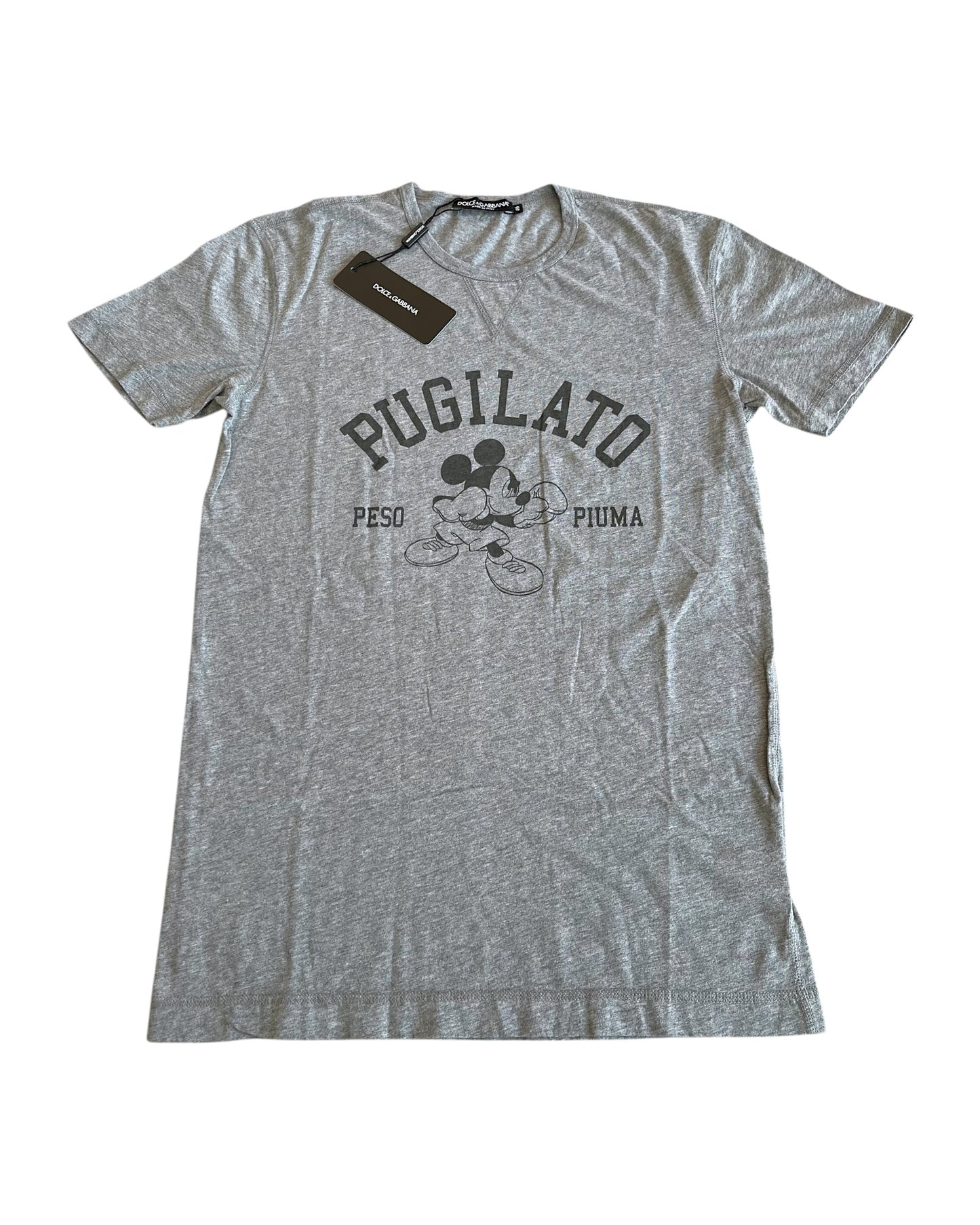 Dolce & Gabbana Disney Mickey Mouse Pugilato Boxing T-Shirt