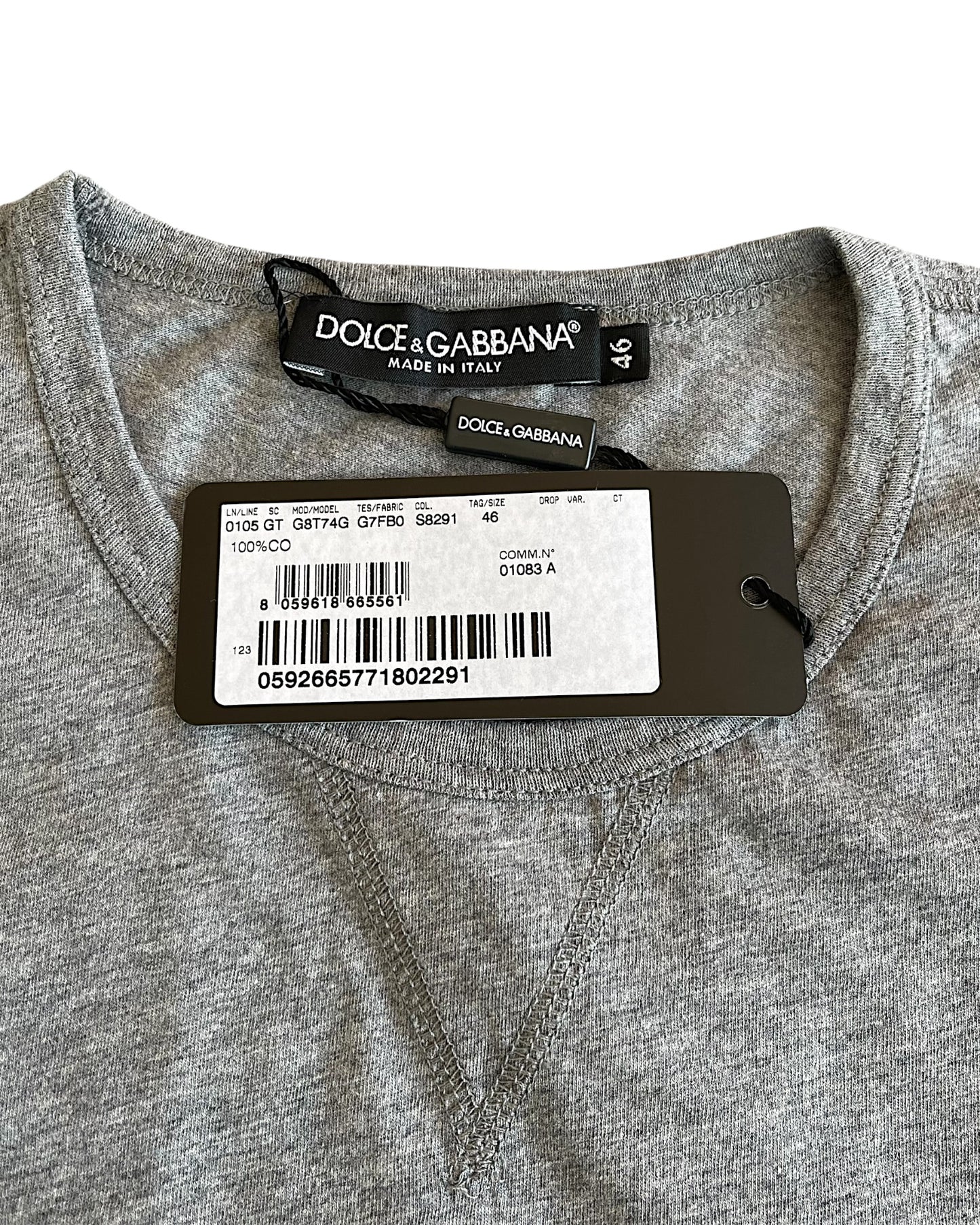 Dolce & Gabbana Disney Mickey Mouse Pugilato Boxing T-Shirt