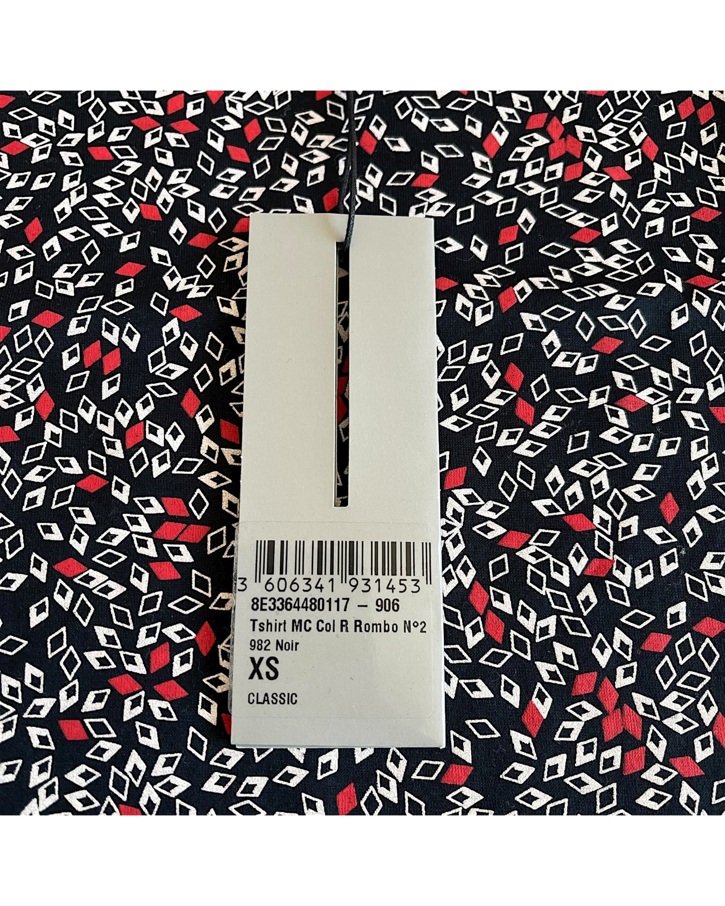 Dior Homme SS08 Rhombus Geometric All-Over Print T-Shirt