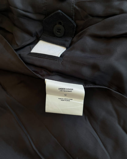 Undercover AW2001/02 'D.A.V.F' Futura Art Padded Wool Jacket