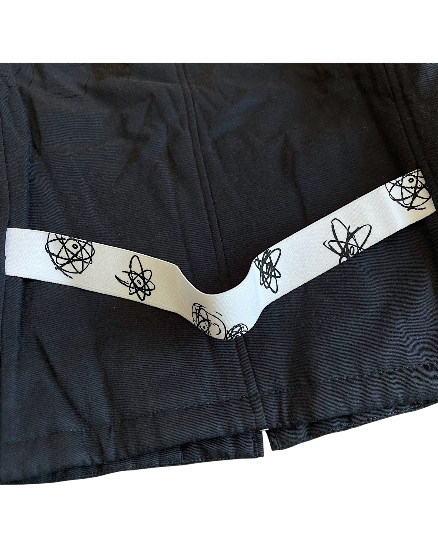 Undercover AW2001/02 'D.A.V.F' Futura Art Padded Wool Jacket