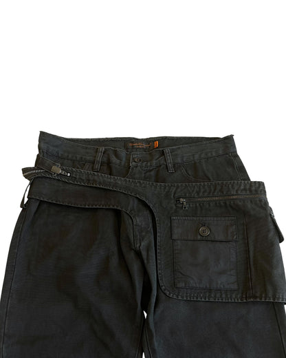 Undercover AW2006 "GuruGuru" Utility Waist Bag Slim Denim Jeans