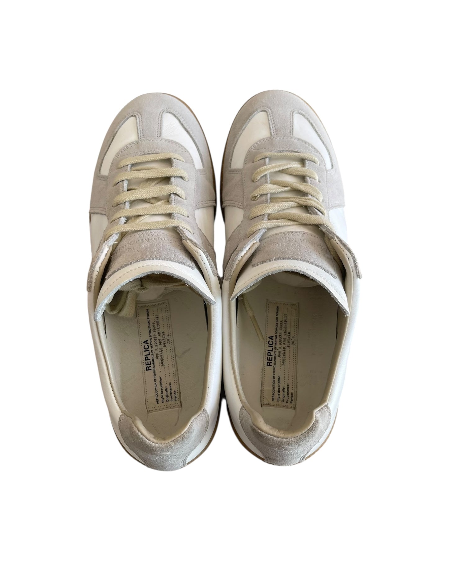 Maison Margiela AW23 Leather & Suede GAT German Army Trainer Replica Sneaker