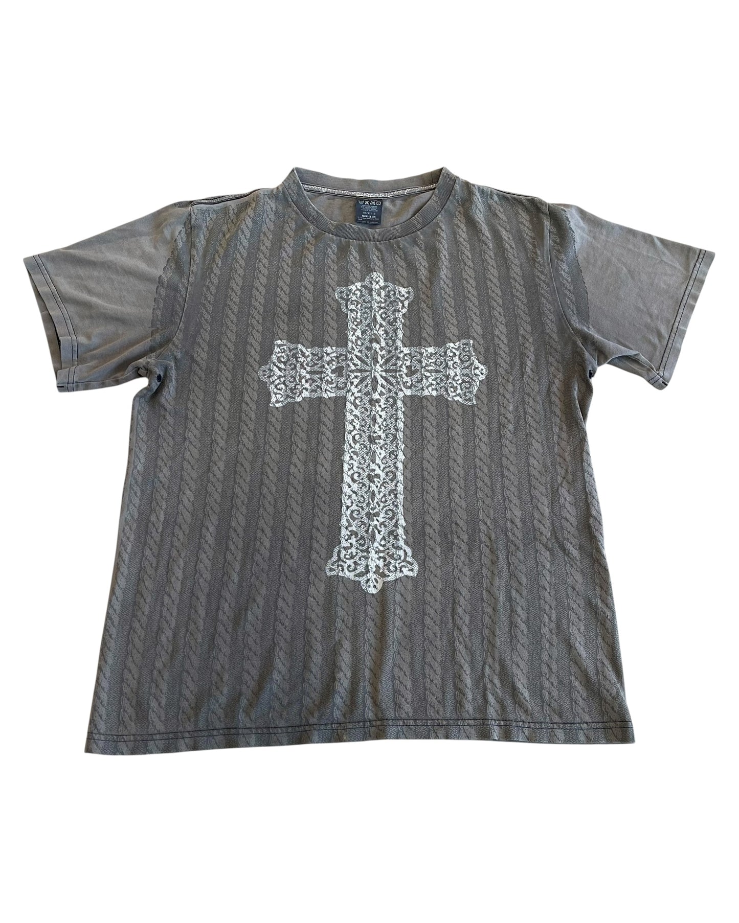 Number (N)ine SS2007 "About A Boy" Crying Heart God Cross T-Shirt