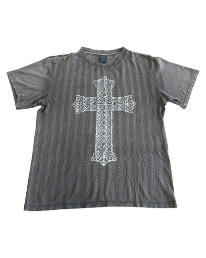 Number (N)ine SS2007 "About A Boy" Crying Heart God Cross T-Shirt