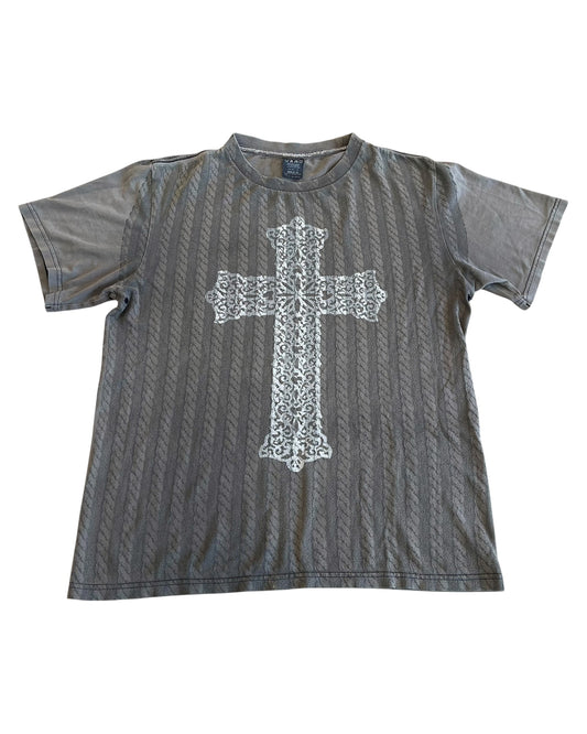 Number (N)ine SS2007 "About A Boy" Crying Heart God Cross T-Shirt