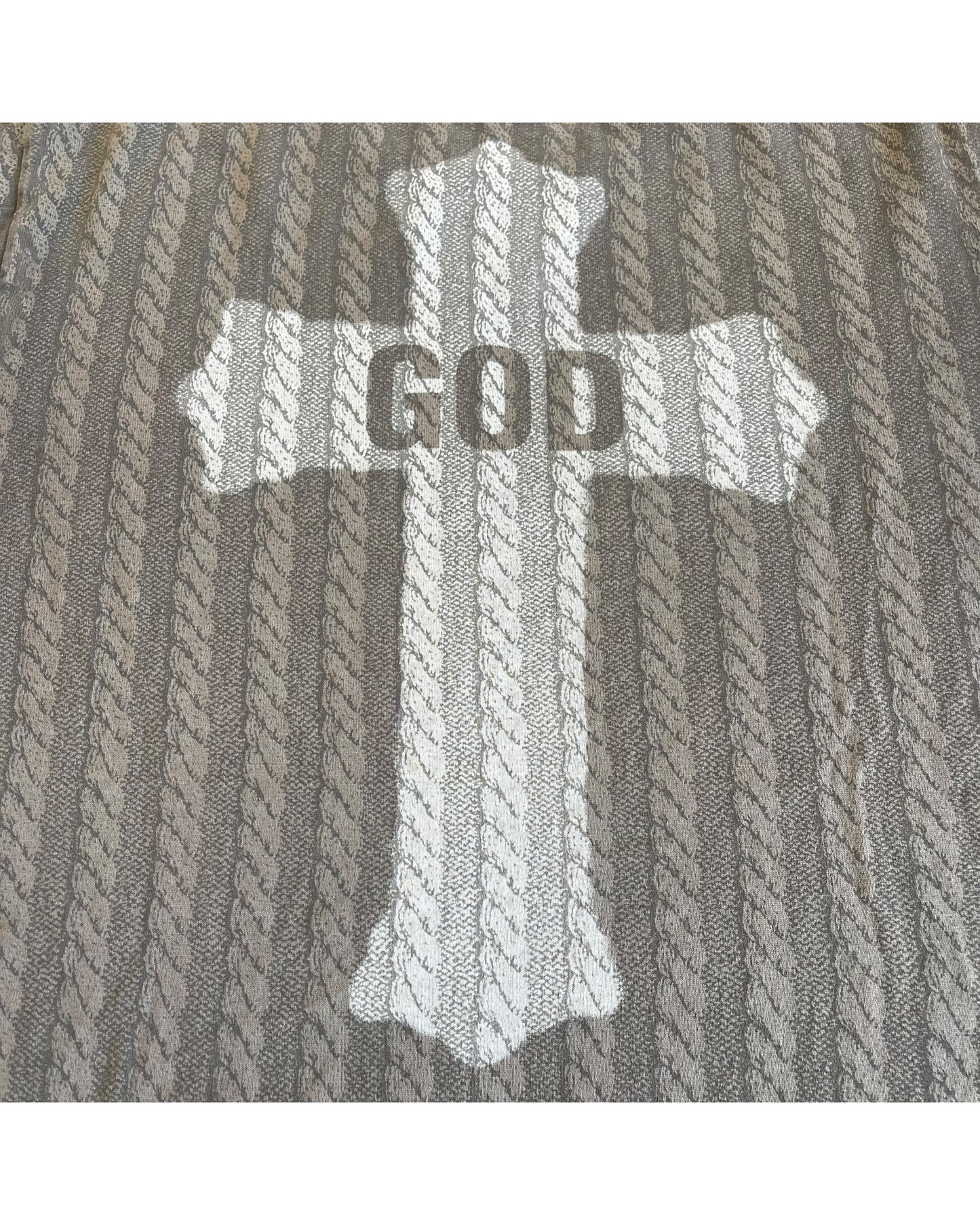 Number (N)ine SS2007 "About A Boy" Crying Heart God Cross T-Shirt