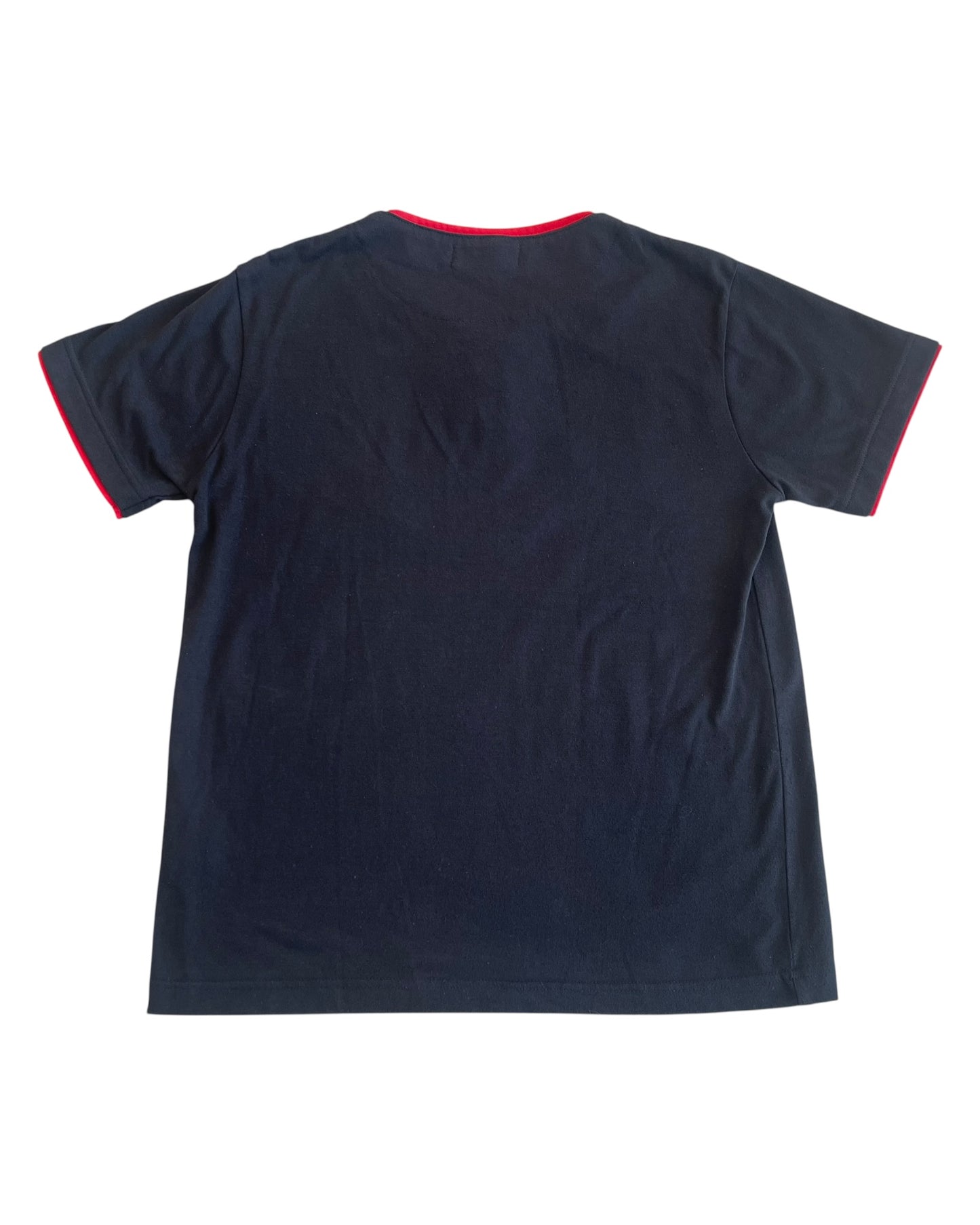 Beaumont Carr Gothic Poem Eyelet Cross Chain Layer T-Shirt