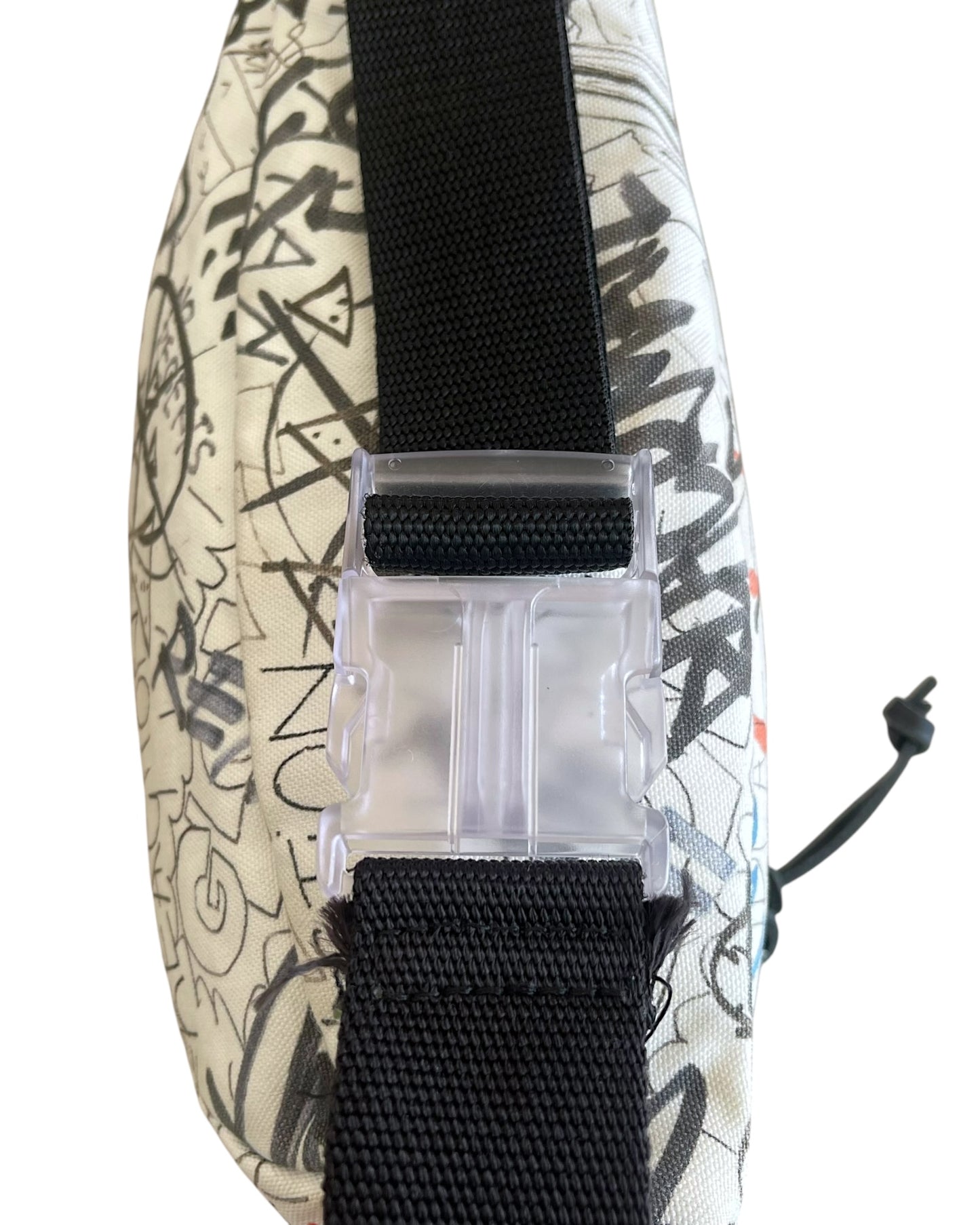 Maison Margiela SS2020 Graffiti Doodle All-Over Print Waist Pack Bum Bag