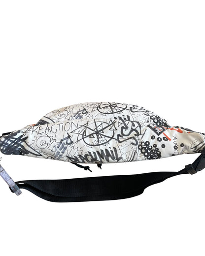Maison Margiela SS2020 Graffiti Doodle All-Over Print Waist Pack Bum Bag