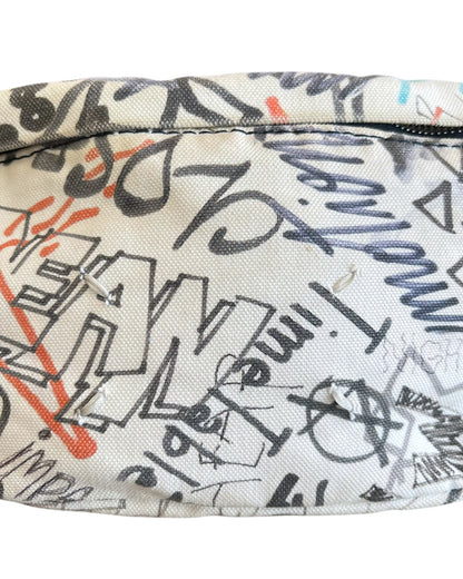 Maison Margiela SS2020 Graffiti Doodle All-Over Print Waist Pack Bum Bag