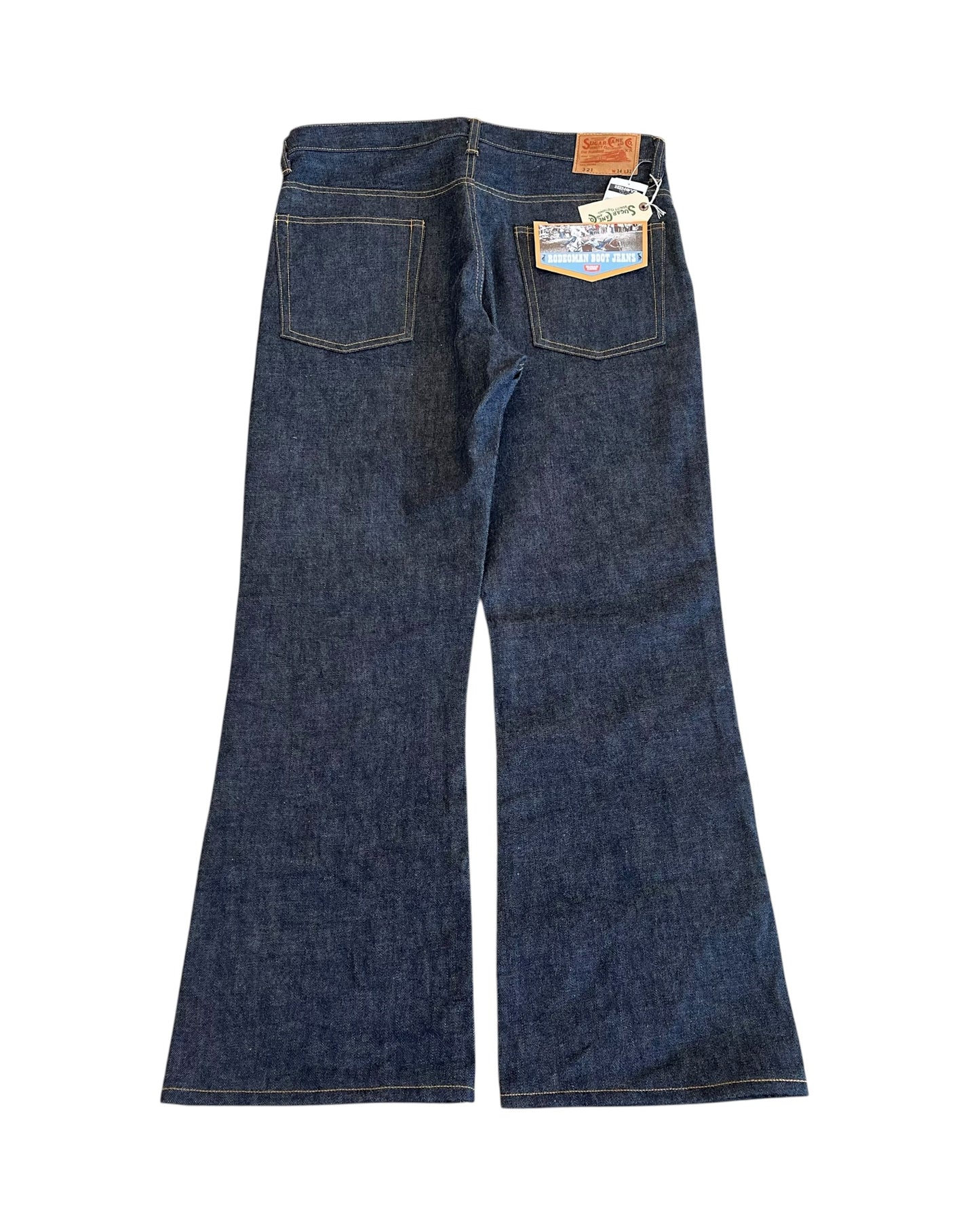 Sugar Cane Rodeoman Selvedge Bootcut Denim Jeans