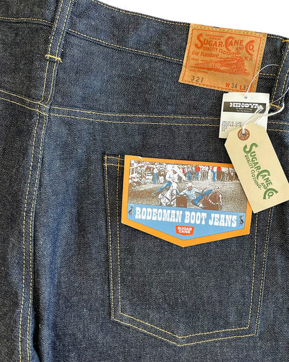 Sugar Cane Rodeoman Selvedge Bootcut Denim Jeans