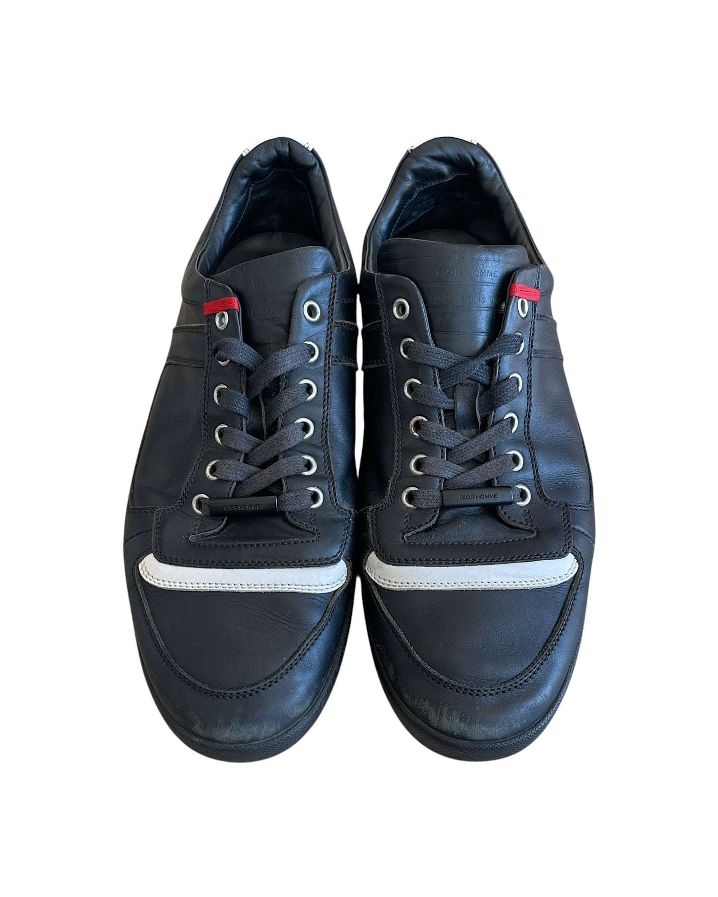 Dior Homme B03 GAT German Army Trainer Leather Sneakers