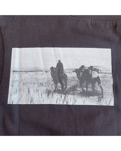 5351 Pour Les Hommes Nomad Geometric Graphic 3/4 Length T-Shirt