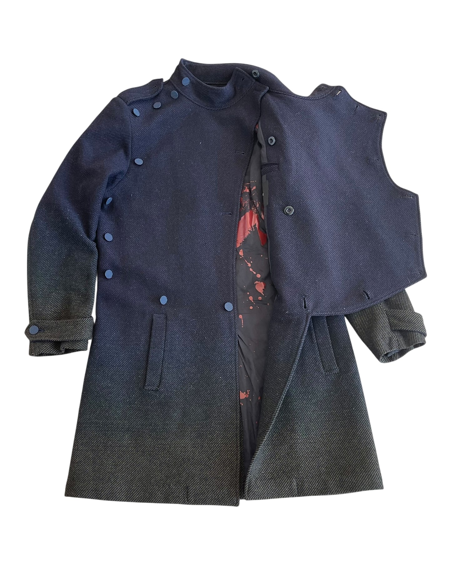 Phenomenon AW2010 Knight Armor Executioner Gradient Wool Coat