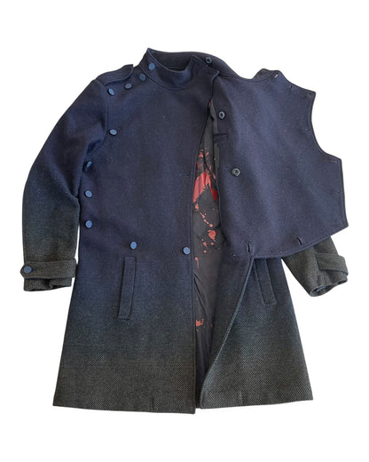 Phenomenon AW2010 Knight Armor Executioner Gradient Wool Coat