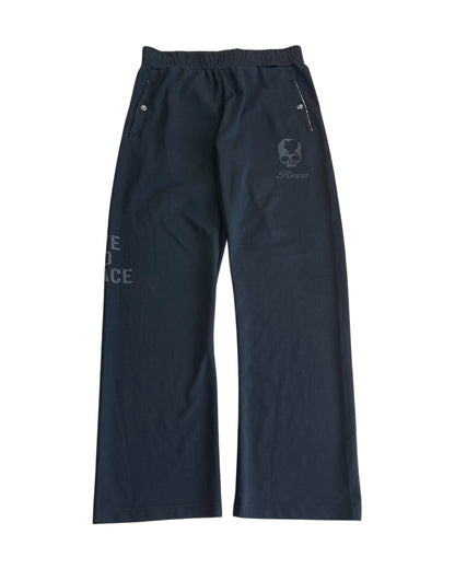 Roen Gold Label Love And Peace Heart Skull Sweatpants