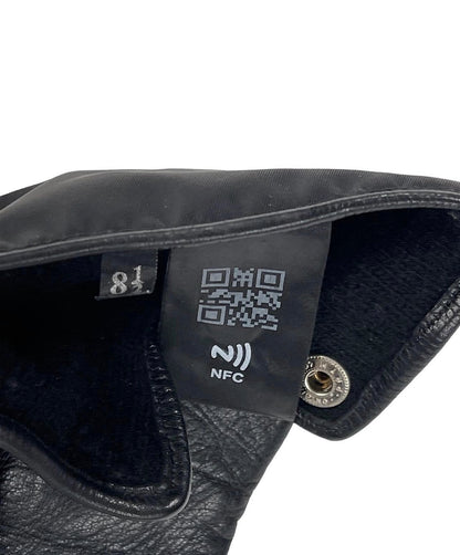 FW2021 Prada Re-Nylon and Napa Leather Gloves