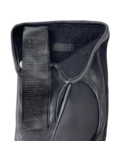 FW2021 Prada Re-Nylon and Napa Leather Gloves