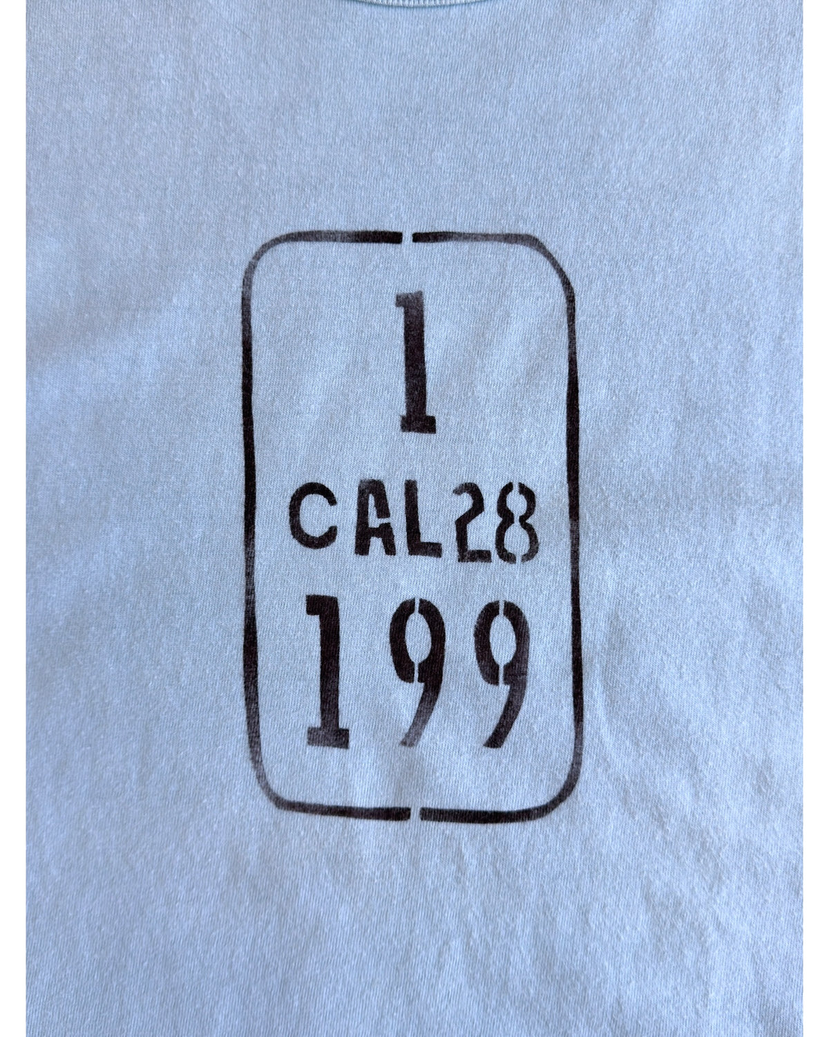 Visvim SS17 Stencil CAL Road Sign Cotton/Rayon Blend T-Shirt